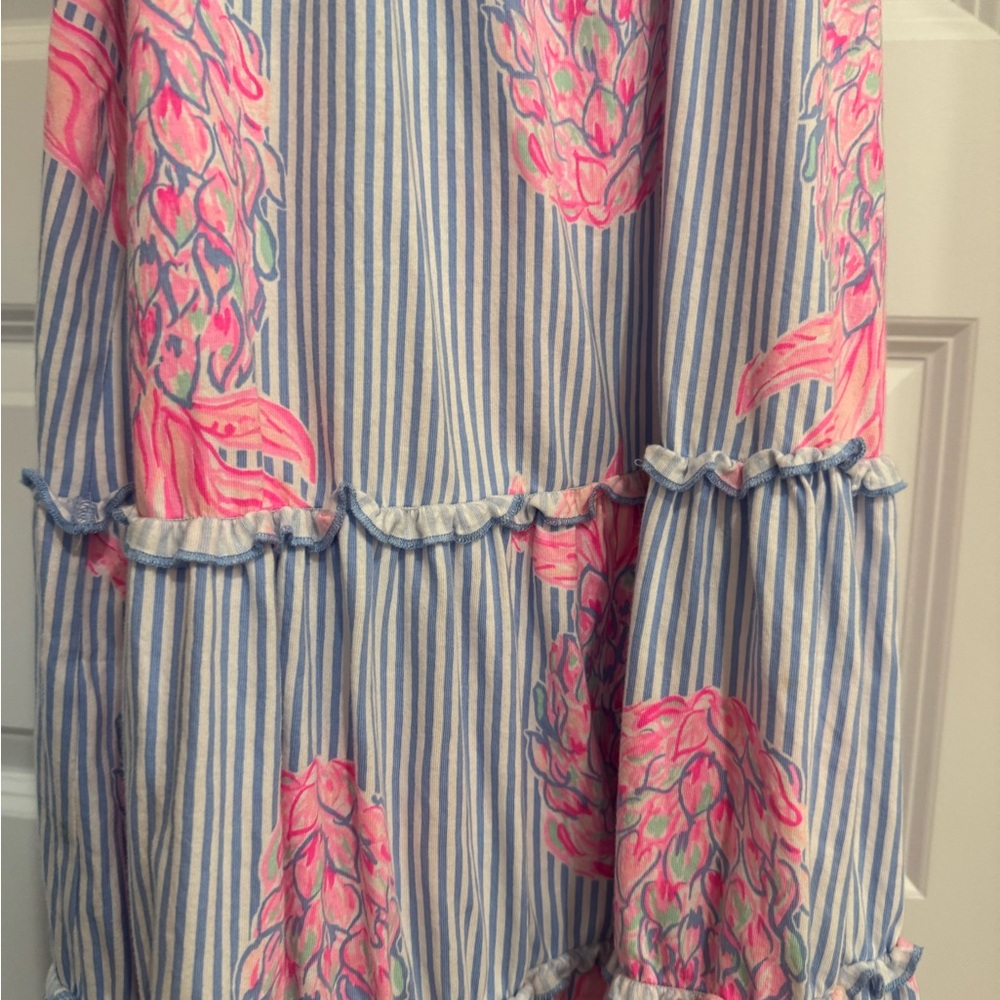Lilly Pulitzer Loro Rum Swizzle Pineapple Dress size small rare find - Picture 2 of 5
